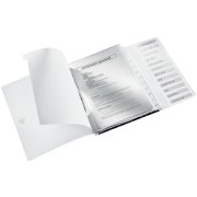 Triediaca kniha 12 Leitz WOW čierna