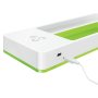 Stolový organizér s bezdrôtovým nabíjaním Leitz WOW zelenobiela