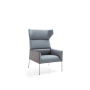Kreslo Chic celočalúnené, látka Velvet Eucalyptus 193
