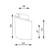 Dvojkreslo Kelly, klzák, modrá Bondai 6016