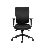 Kancelárska stolička GALA Plus čierna D2
