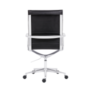 Kancelárske kreslo Sophia Executive, kožené čierne P03