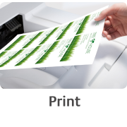 Vizitky, 85x54mm, Avery, A4, saténová úprava ultra biele, 220g