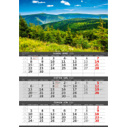 Trojmesačný kalendár Hory 2024