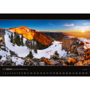 Nástenný kalendár Slovakia Panorama 2024