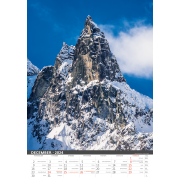 Nástenný kalendár Tatry 2024