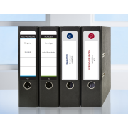 Etikety univerzálne na zakladače 61x192mm Avery A4 25+5 hárkov