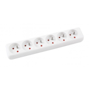 Predlžovací kábel Office Products so 6 zásuvkami 3m