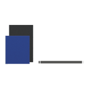 Priečkový paraván Akustik, 100x156,5 cm, antracit