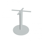 Centrálna noha Hobis, v. 73 cm, kruhová, sivá