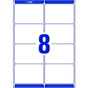 Etikety na zásielky 99,1x67,7mm Avery A4 100 hárkov, laser