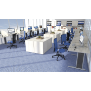 Pracovný stôl Flex, 160x75,5x80 cm, agát/kov