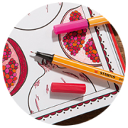 Sada linerov STABILO point 88 pastel/8S