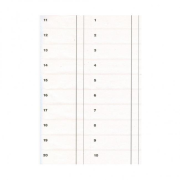 Bónová kniha A4 recykl, drev. pap.