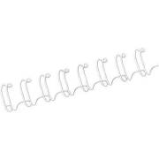 Drôtové hrebene Fellowes 10mm biele 3:1