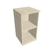 Prídavná skriňa k stolu Hobis, 40x75,5x40 cm, agát