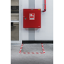 Vyznačovacia páska DURALINE STRONG 2 COLOUR bielo-červená 50 mm x 30 m