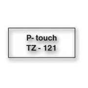 Samolepiaca páska Brother TZe-121 9 mm priehľadná/čierna