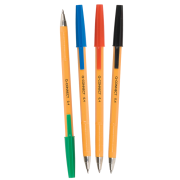 Guľôčkové pero jednorazové Q-CONNECT F modré