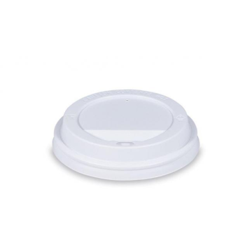 Viečko vypuklé biele pre poháriky priemer 90 mm (100 ks)