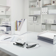 Elektrická zošívačka Leitz New NeXXt WOW 5566 biela