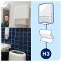 Papierové utierky skladané ZZ/C 2-vrstv. TORK Singlefold Advanced zelené H3 (15 bal.)