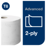 Toaletný papier 2-vrstv. TORK SmartOne biely T8 (6 ks)