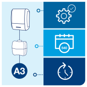 Zásobník na osviežovač vzduchu TORK Constant A3