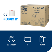 Toaletný papier 1-vrstv.TORK, návin 136 m T6 (1 ks)