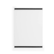 Magnetický držiak dokumnetov DURABLE rPET A3 , zasúvateľný, transparentný, 5 ks