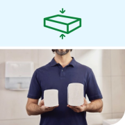 Papierové utierky skladané ZZ 2-vrstv. TORK Xpress Multifold jemné H2 (12 bal.)