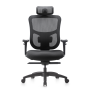Kancelárska stolička Natus Q24, čierna