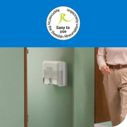 Zásobník na 4 kotúče bezdutinkového toaletného papiera Tork OptiServe, biely T7