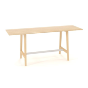 Rokovací stôl ROOT vysoký, š.100xh.260xv.108cm, dub