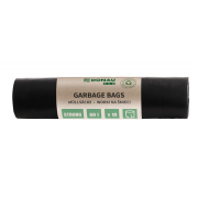 Vrecia DONAU ECO strong, 60 ℓ,30 mic, 10 ks, čierne, LDPE