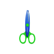 Detské nožnice KEYROAD cik-cak blister mix farieb