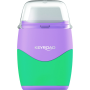 Strúhadlo KEYROAD Pastel color collection! plastové s dvomi otvormi, gumou blister mix farieb