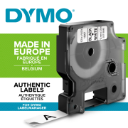 Samolepiaca páska Dymo D1 19 mm biela/čierna