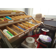 Samolepiaca páska Dymo D1 19 mm biela/čierna