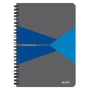 Blok Leitz Office Card A5 90 listov linajkový modrý