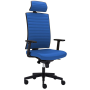 Kancelárska stolička GAME VIP celočalúnená , T-synchro, PDH 3D prešívaný, podrúčky P51, Lucky 1021