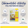Etikety polyesterové veľmi odolné 99,1x42,3mm Avery A4 biele odnímateľné 20 hárkov