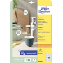 Etikety univerzálne kruhové 30mm Avery A4 10 hárkov