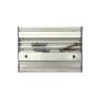 Informačná tabuľka zásuvná  šedá 93x124mm