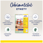 Etikety oválne 63,5x42,3mm Avery 10 hárkov biele