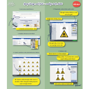 Etikety na zásielky 63,5x38,1mm Avery A4 100 hárkov, laser