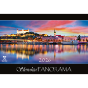 Nástenný kalendár Slovakia Panorama 48,5 x 33,4 cm 2026