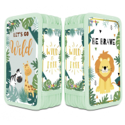 Peračník Gimboo 3-zipsový plný, mix motívov, 10 ks