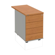 Kontajner Hobis, 40x60x80 cm, bezúchytkové otváranie, jelša/sivý