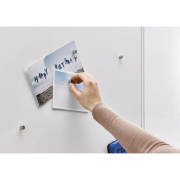 Magnety extra silné na sklenené tabule, valček 10 mm, 4 ks